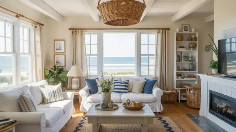 15 Cozy Coastal Living Rooms You’ll Want to Move Into