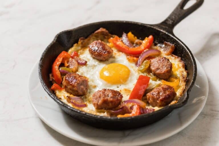 Sausage, Pepper & Onion Breakfast Skillet – A Hearty, One-Pan Morning Meal