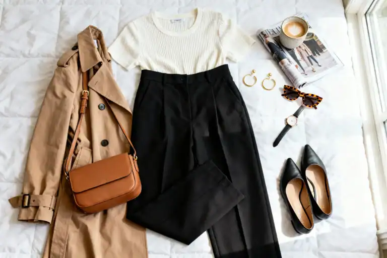10 Easy Spring Outfits With Black Trousers That Always Look Polished—zero Effort Needed