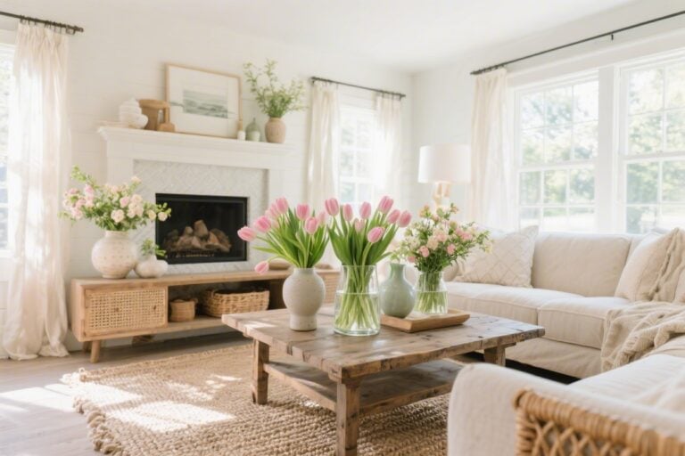 12 Spring Decor Ideas With Tulips That Feel Fresh and Effortless