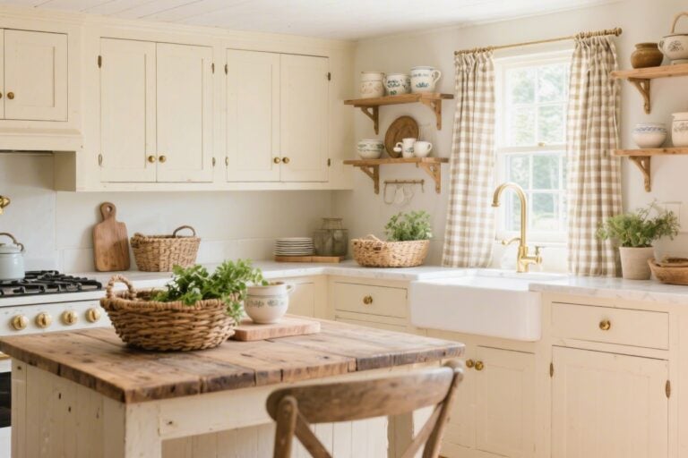 14 Budget-friendly Country Cottage Kitchen Updates That Look High-end