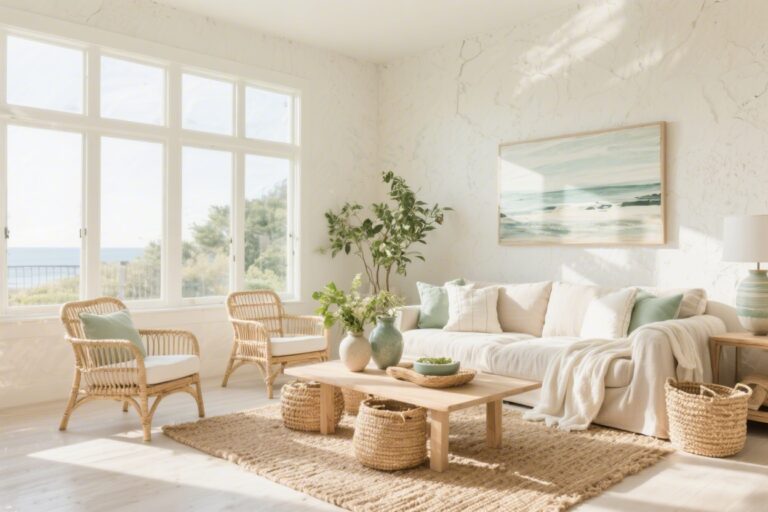 18 Summer Living Room Decor Ideas With Natural Textures You’ll Want to Copy