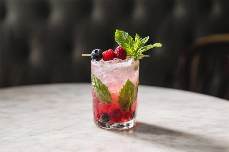 Berry Basil Smash – A Fresh, Bright Cocktail You’ll Want to Sip All Summer