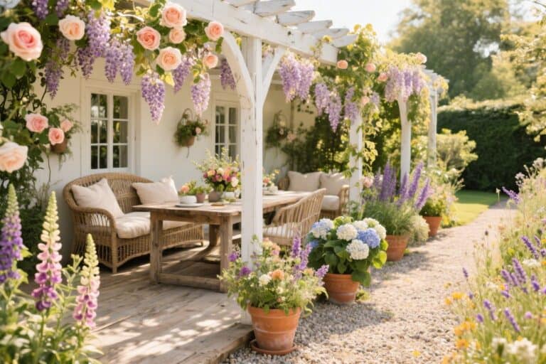 15 Cottage Garden Pergola Ideas for Flower-filled Shade You’ll Fall For