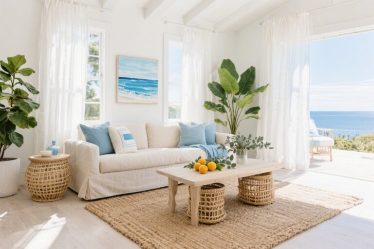 8 Summer Living Room Decor Ideas That Feel Light and Airy