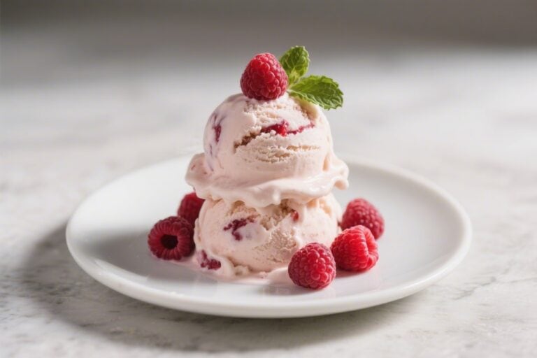 Keto Raspberry Ice Cream – Creamy, Bright, And Low-Carb