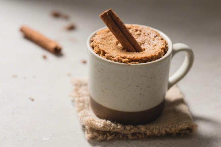 Keto Cinnamon Mug Cake – A Cozy, Low-Carb Treat in Minutes
