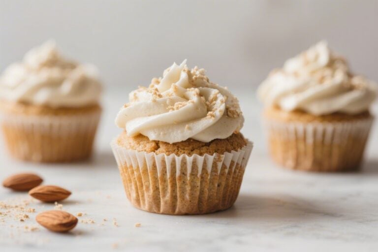 Keto Almond Flour Cupcakes – Light, Moist, and Low-Carb