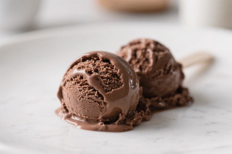 Keto Chocolate Ice Cream – Rich, Creamy, and Low-Carb