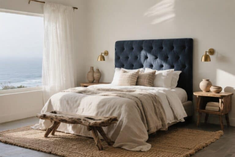 10 Moody Coastal Bedroom Ideas That Feel Cozy yet Elegant
