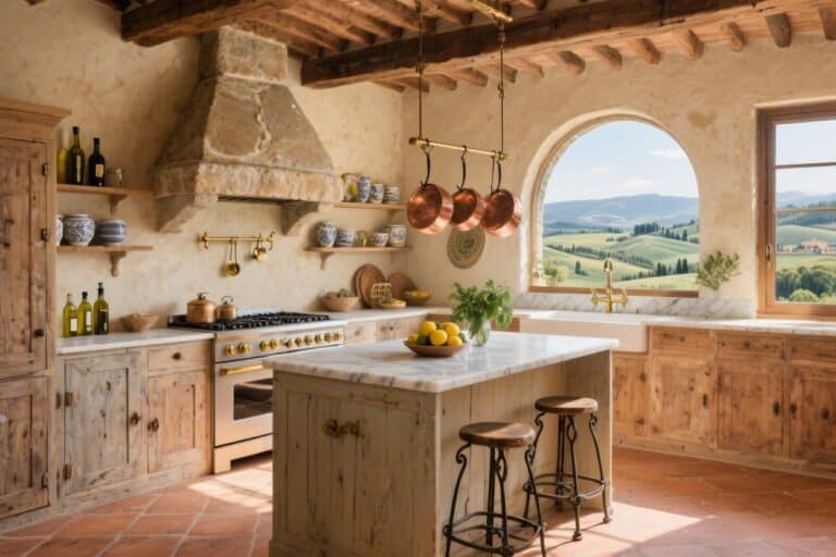 10 Tuscan Kitchen Ideas That Bring Rustic Italian Charm Home