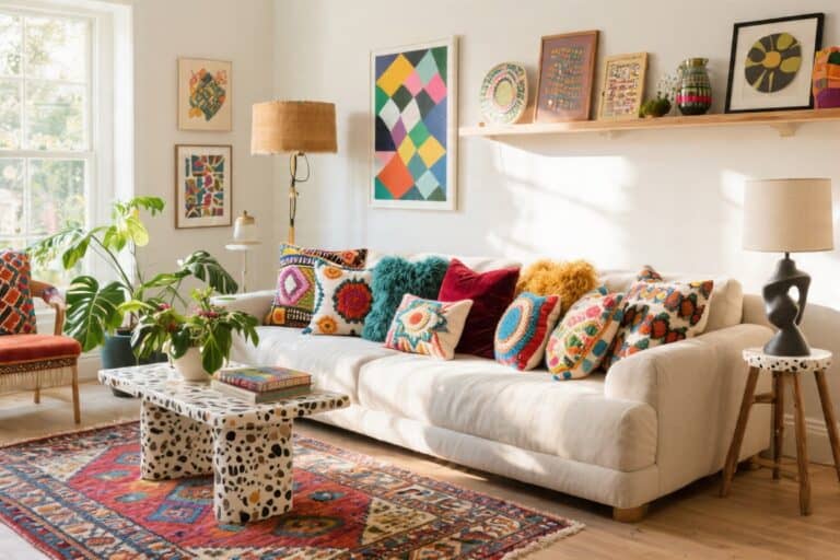 12 Funky Throw Pillows That Make Your Space Feel Playful and Unique
