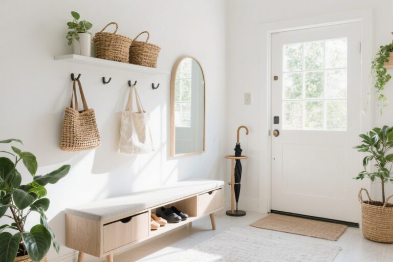12 Small Entryway Storage Ideas That Make a Big Difference