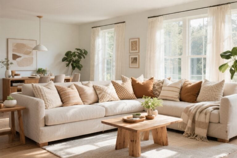 12 Throw Pillow Combinations That Make Your Sofa Look Styled, Not Messy