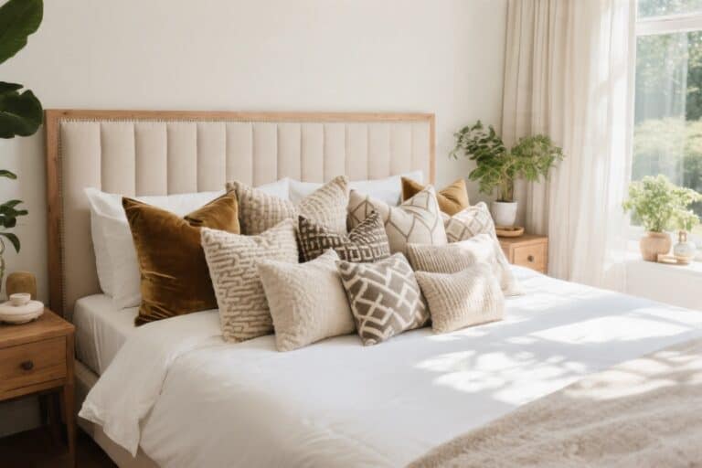 15 Decorative Pillows on Bed Ideas That Feel Like a Boutique Hotel