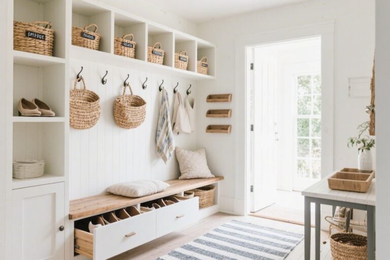 9 Mudroom Setup Ideas That Fix Everyday Clutter Fast