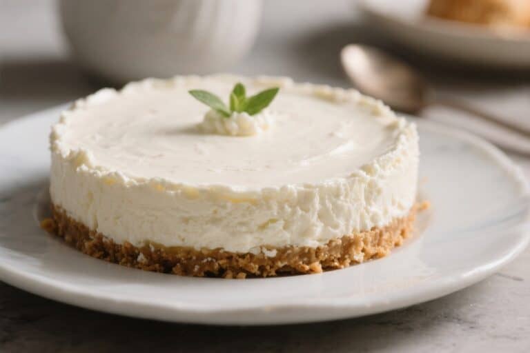 Keto Vanilla Cottage Cheese Cheesecake – Light, Creamy, and Naturally Low-Carb