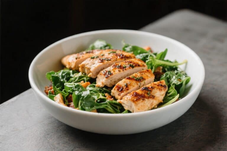 Grilled Chicken and Greens Bowl – A Fresh, Satisfying Everyday Meal