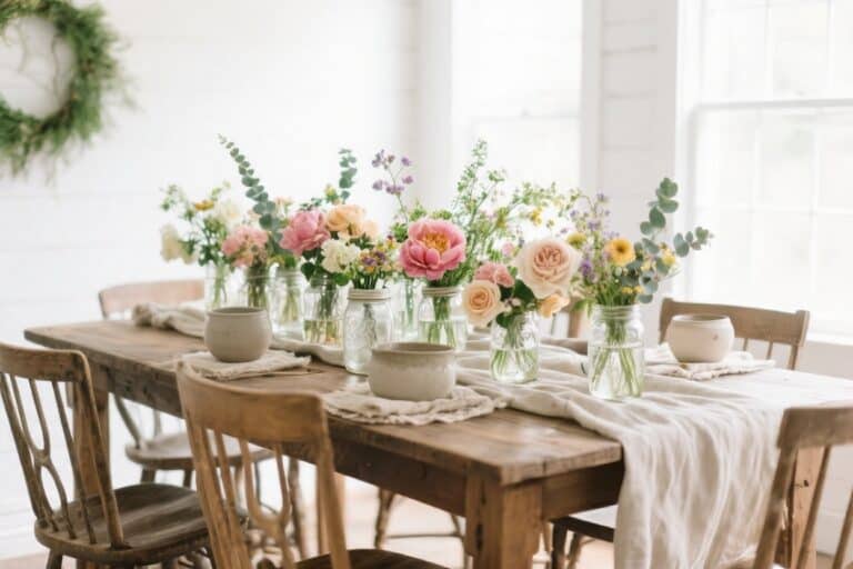 10 Mason Jar Flower Bouquets That Look Professional (without Trying Too Hard)
