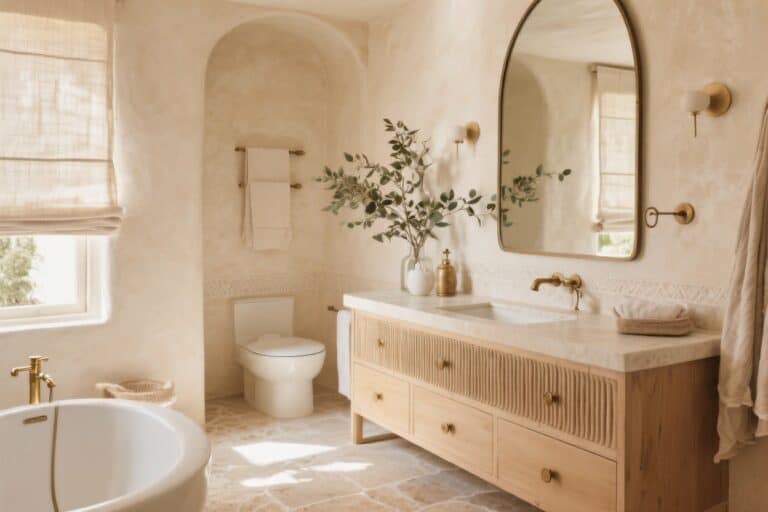12 Warm Neutral Bathroom Ideas That Feel Calm and Sophisticated You’ll Love
