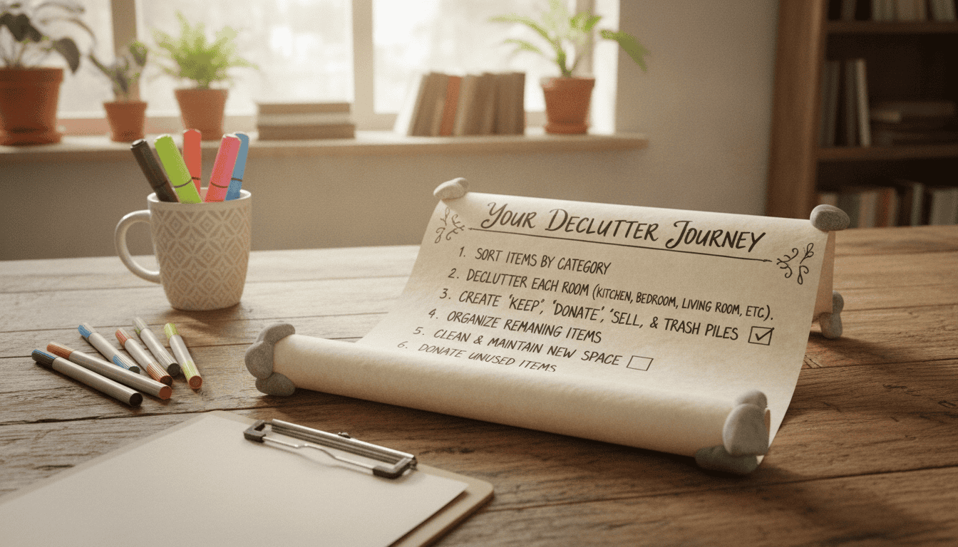 Home Declutter Checklist