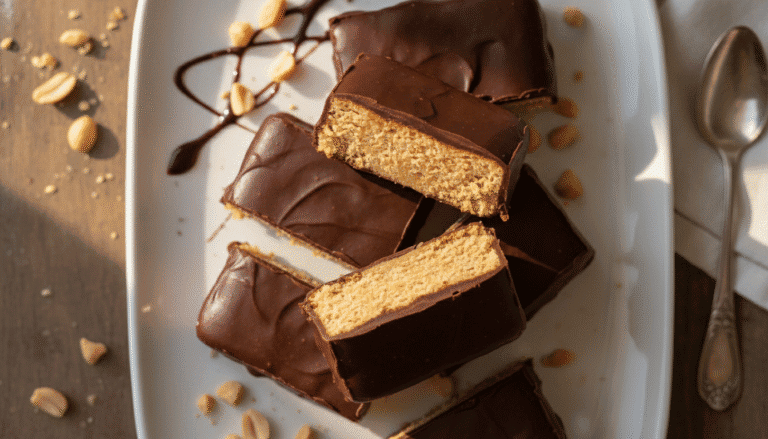 keto chocolate peanut butter bars