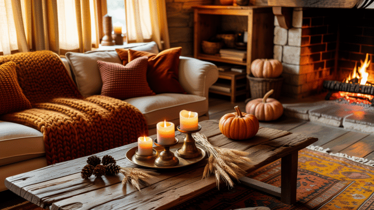 17 Rustic Fall Home Decor Ideas Full of Cottage Charm