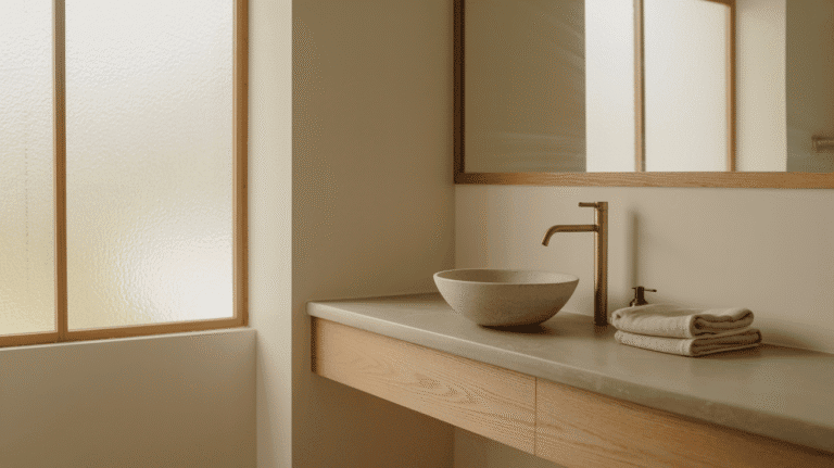 12 Peaceful Bathrooms Inspired by Japanese and Scandinavian Design