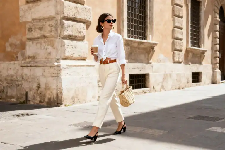 15 Italian Tailored Pants Outfits That Feel Effortless