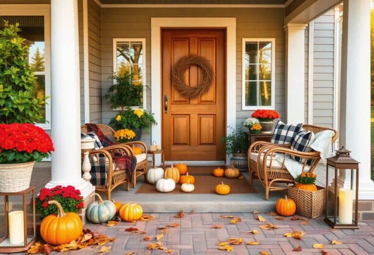 12 Cozy Fall Porch Decorating Ideas You’ll Love