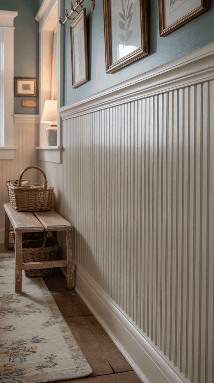 beadboard hallway wainscoting ideas with cottage character beadboard hallway wainscoting ideas with cottage character