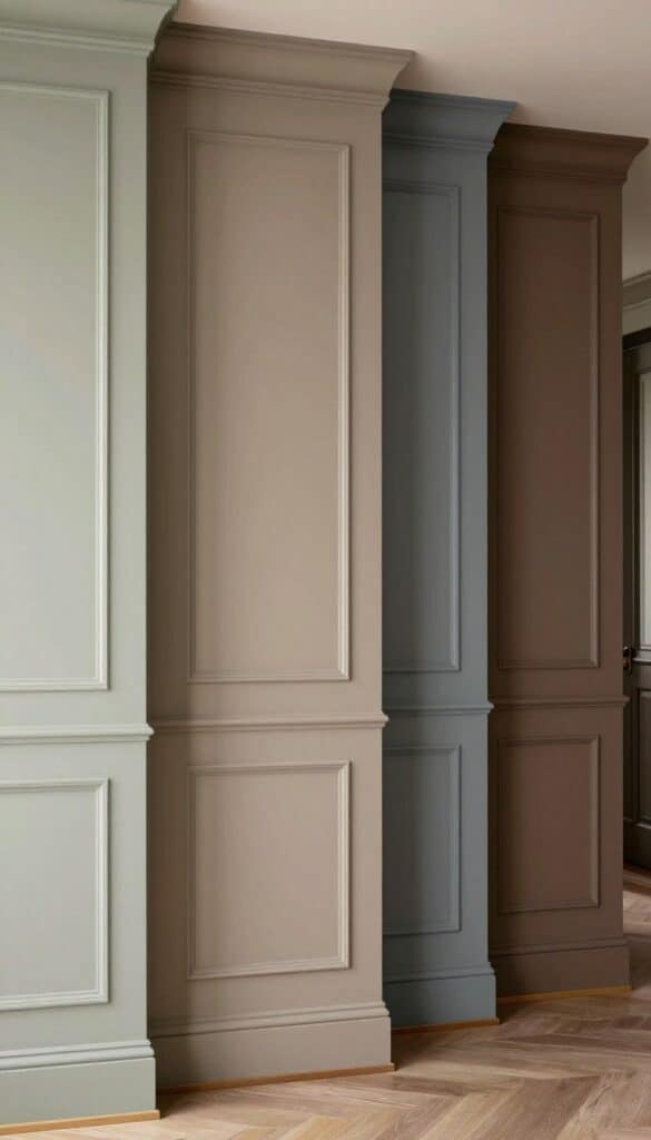 sophisticated paint hues for color drenched wainscoting sophisticated paint hues for color drenched wainscoting