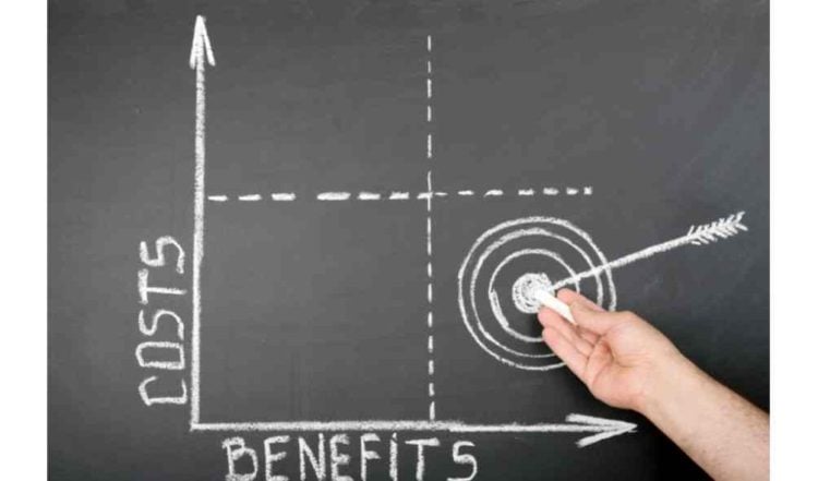 Cost versus benefits
