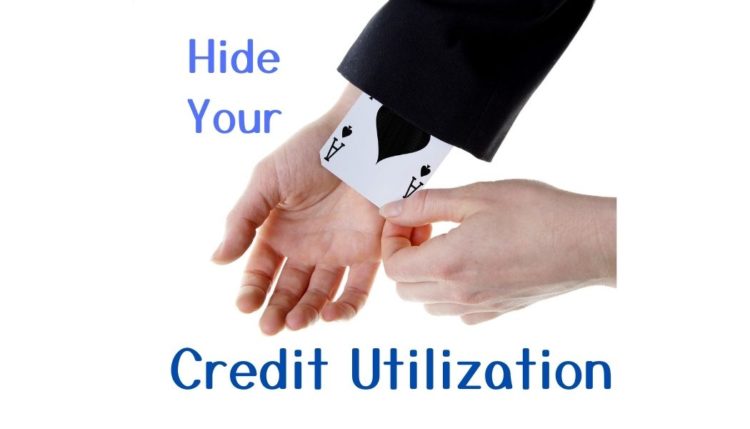 hide your credit utilization