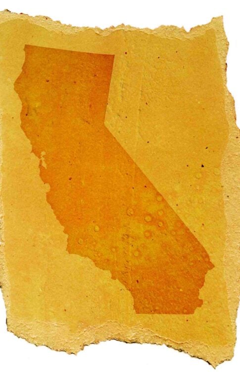 map of california