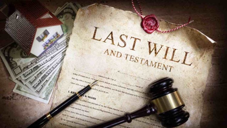last will and testament
