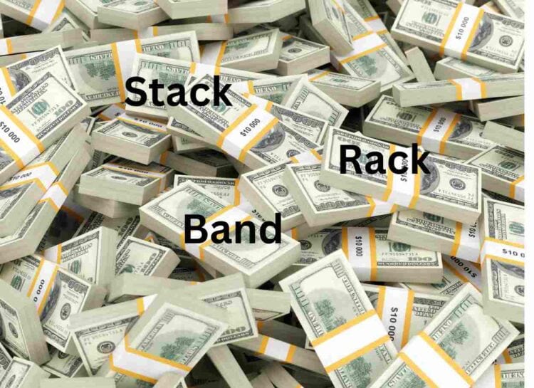 How Much Is A Stack Of Money  How Much Is A Rack Of Money How Much Is A Band Of Money