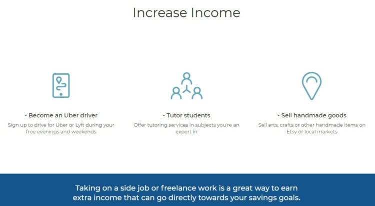 Ways to increase your income to increase your savings