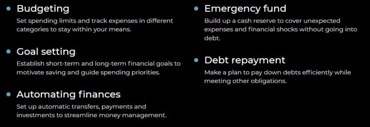 Financial apps and money management