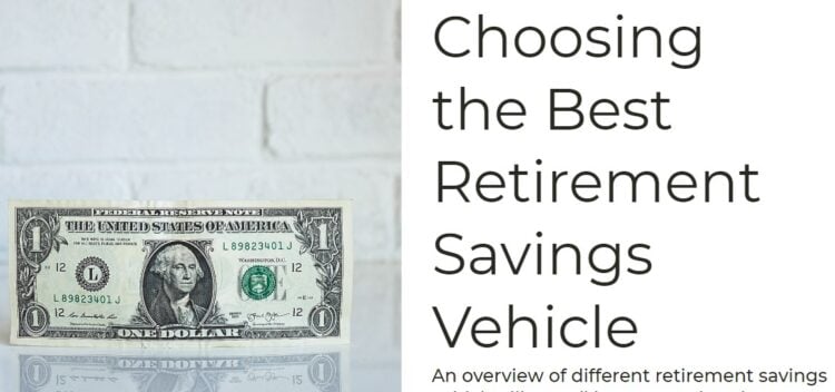 Help you choosing between a roth 401k and an IRA for your retirement savings
