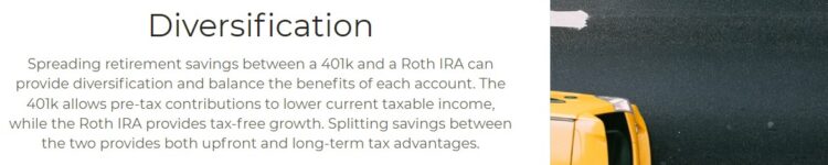 diversifying your contributions and  tax liability