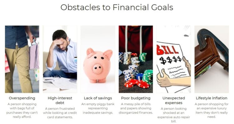 obstacles to achieving financial success