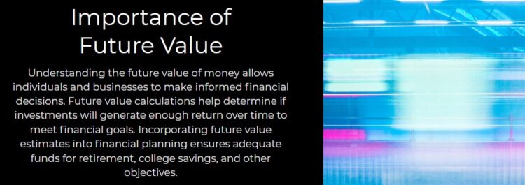 Why is it important to know the future value of an investment