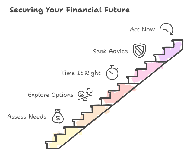 Action steps to secure your financial future with life insurance