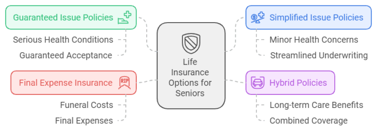 Life Inurance Options for Seniors to chosoe from