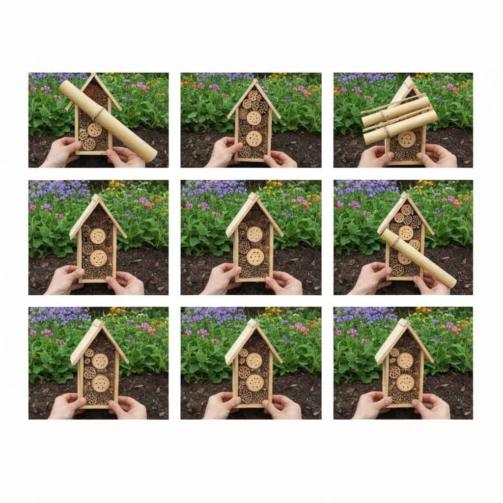 Jak zrobić domki dla owadów: przewodnik krok po kroku