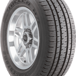 Bridgestone Dueler HL Alenza P275/55R20 tire on alloy wheel.