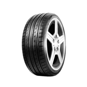 Migo Tire Corp. 235/40R19 tire with alloy wheel for all-season driving.