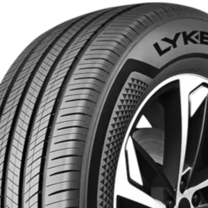 Lykeen Lumira Elita 104V all-season tire with detailed tread pattern.