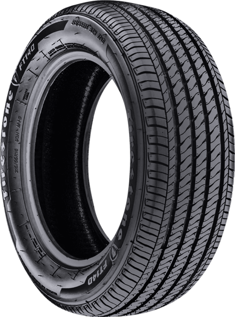 All-season Firestone FT140 tire for 215/50R17 91H wheels.